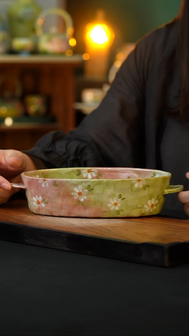 杯手绘心瓷陶瓷浮力