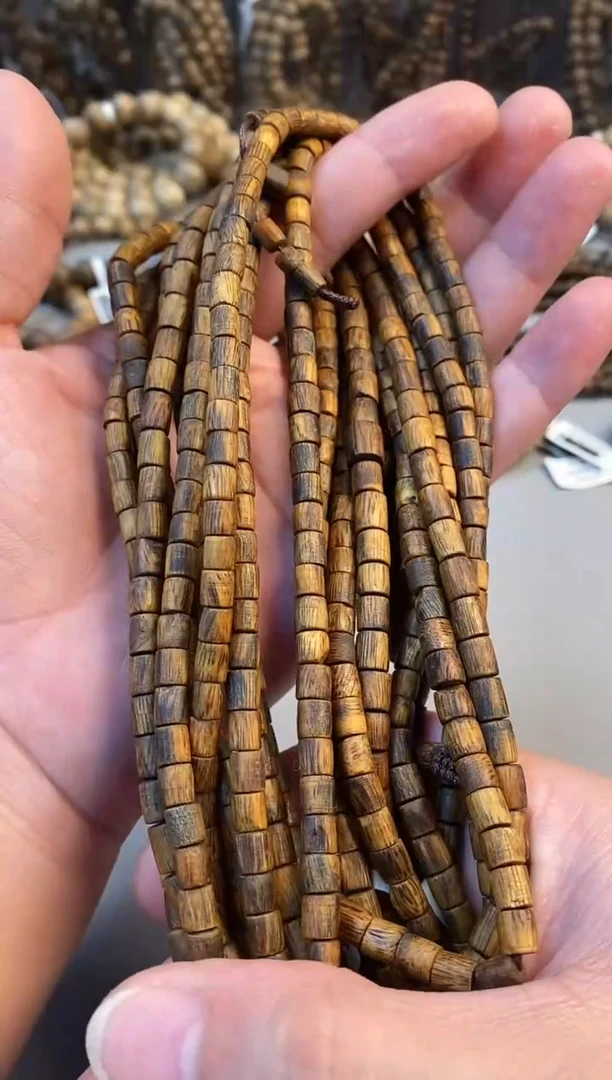 沉香手串海南红金猊随型长串多样性发其一