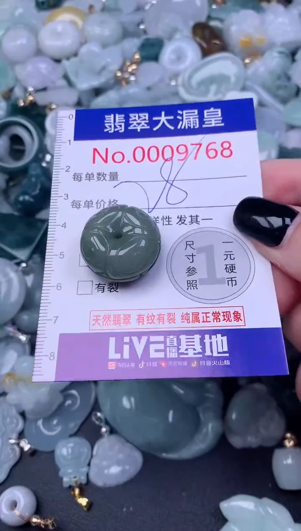 颈饰未镶嵌翡翠9769