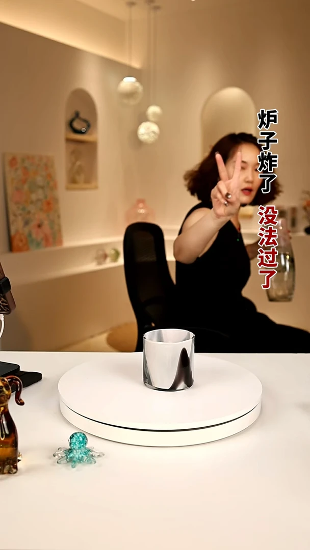 琉璃手工艺品外贸花瓶花瓶030