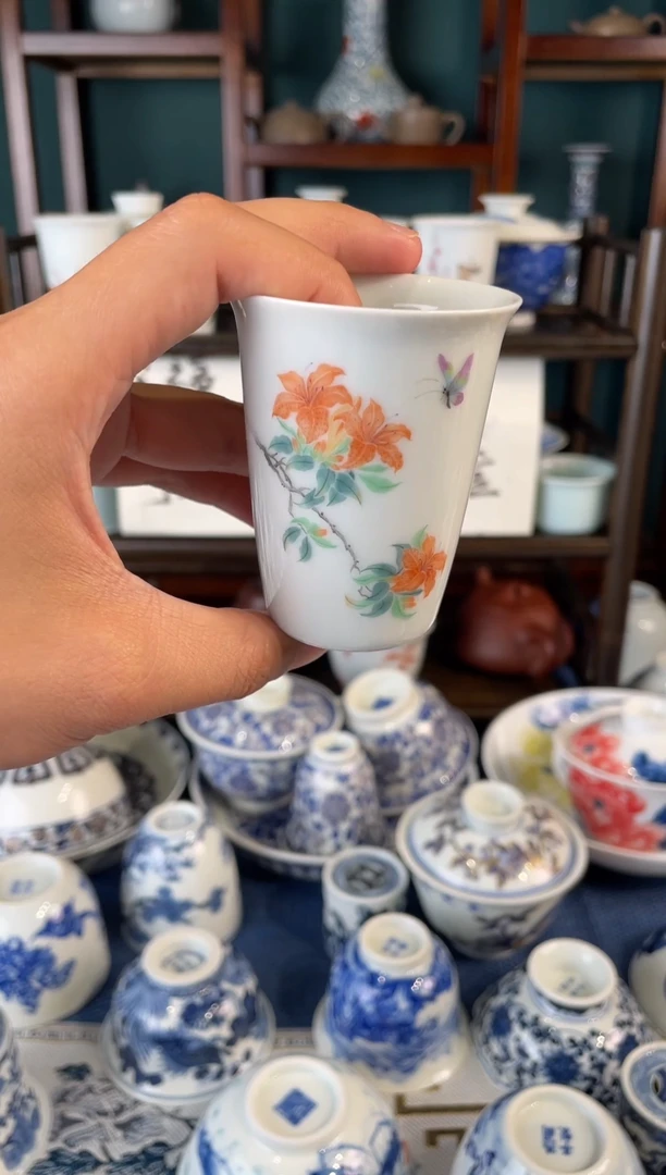 景德镇陶瓷杯杯杯