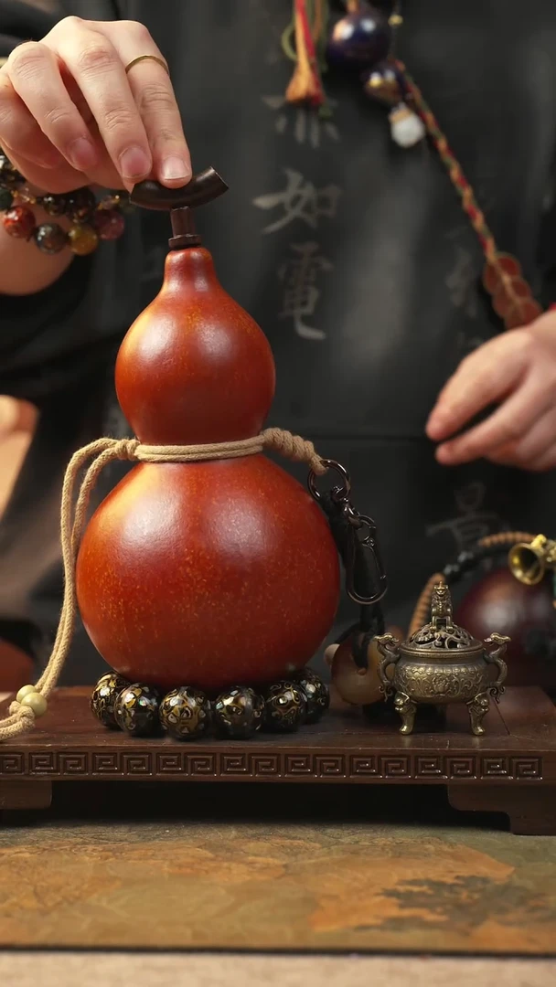 459大漆一物一拍记葫堂出品【不带手串】