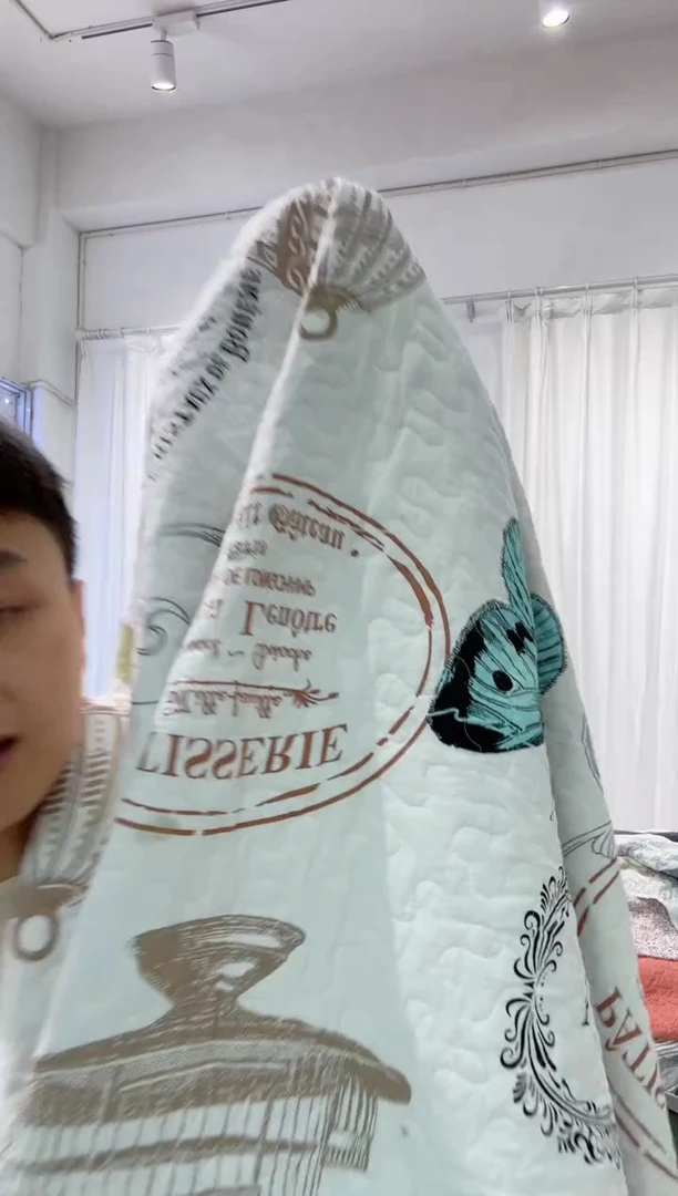 棉220*230纯棉床盖111号微瑕