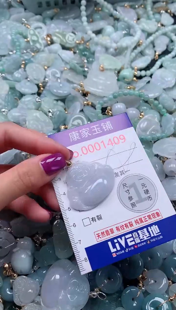 颈饰未镶嵌翡翠1409