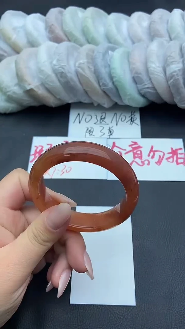 未镶嵌手镯石英质玉瑕疵54+56/57