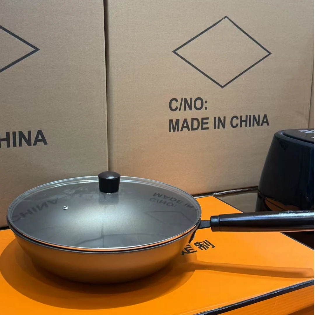 不粘锅 耐磨耐用 防烫炒锅不沾