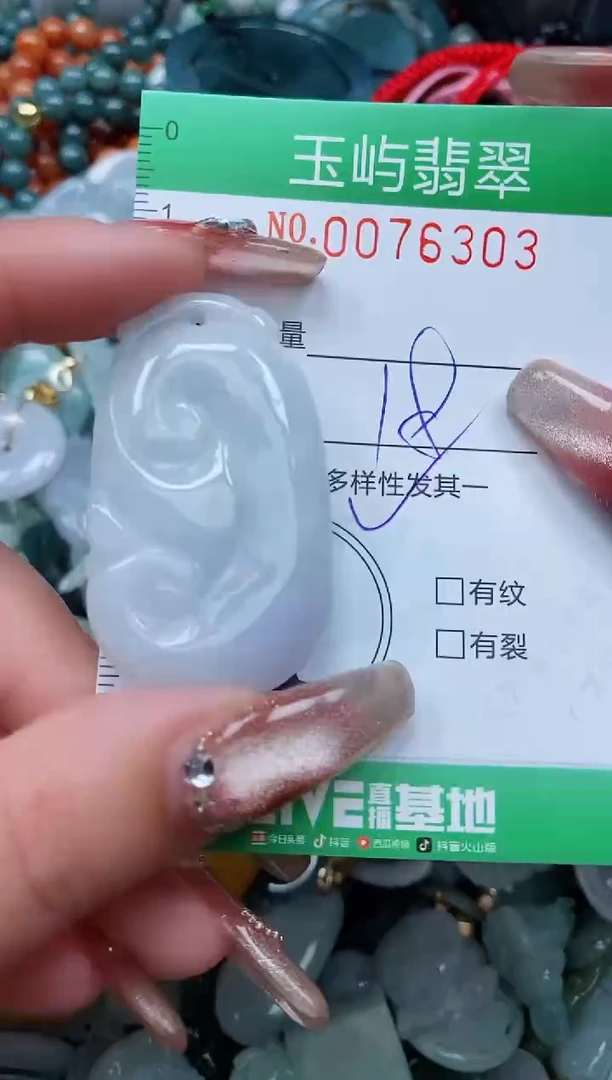 【闪购商品】翡翠颈饰未镶嵌闪购0076303多样性发其一