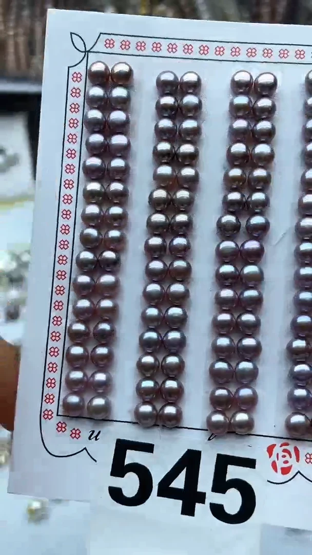 银S925镶嵌淡水珍珠耳饰耳钉多其性发其二