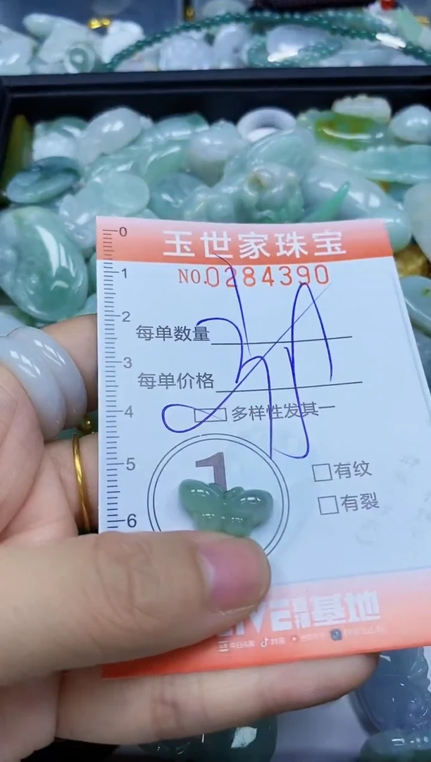 翡翠未镶嵌颈饰闪购0284390多样性发其一