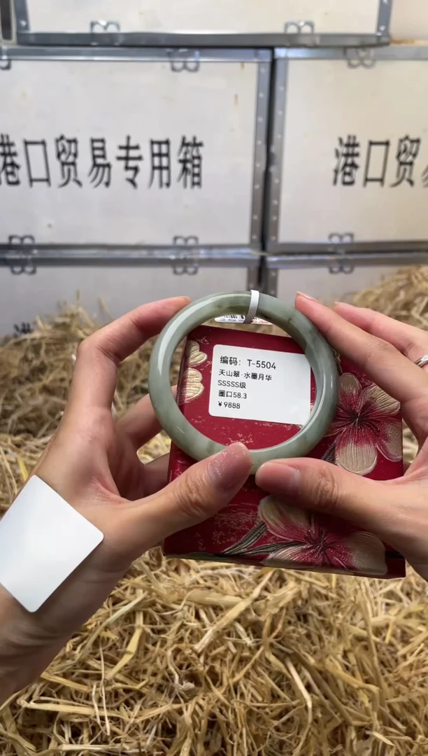 未镶嵌手镯石英质玉T5504
