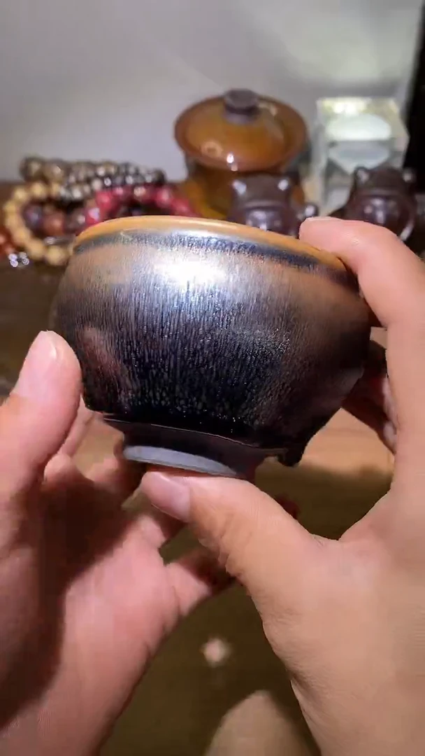 茶盏建阳建盏茶杯一只