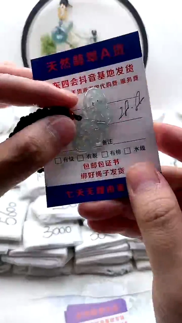 颈饰未镶嵌翡翠蝴蝶