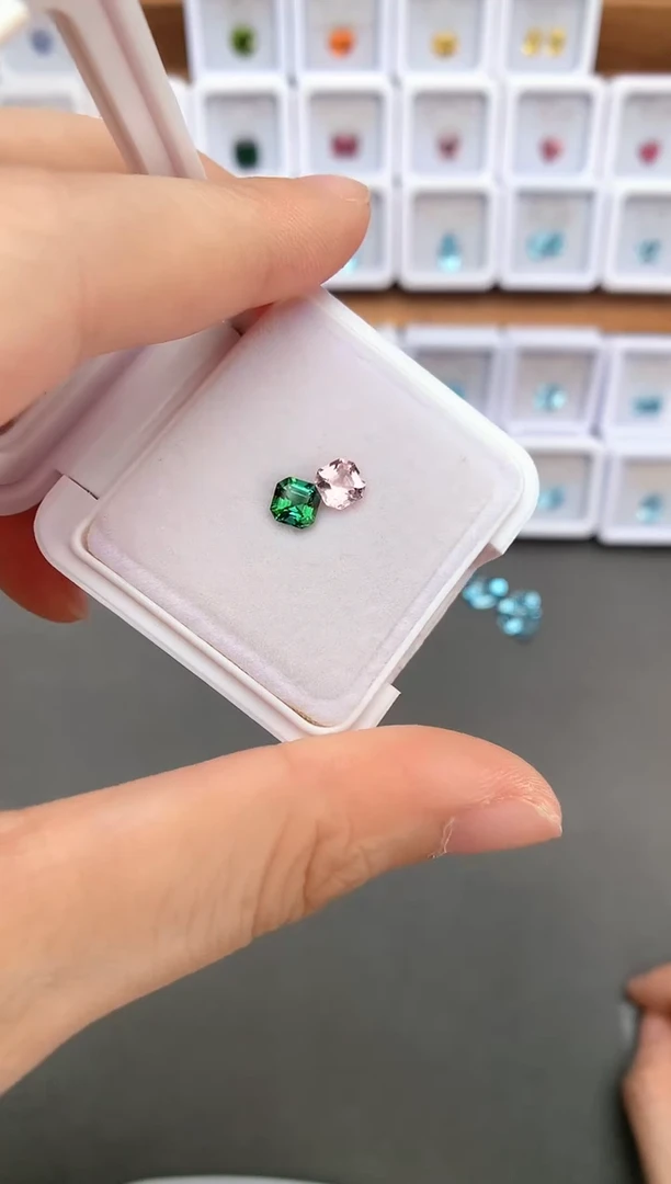 未镶嵌裸石定制碧玺1.0ct