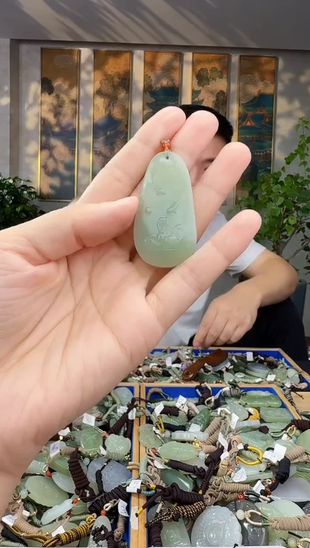 未镶嵌和田玉挂件拍一发一