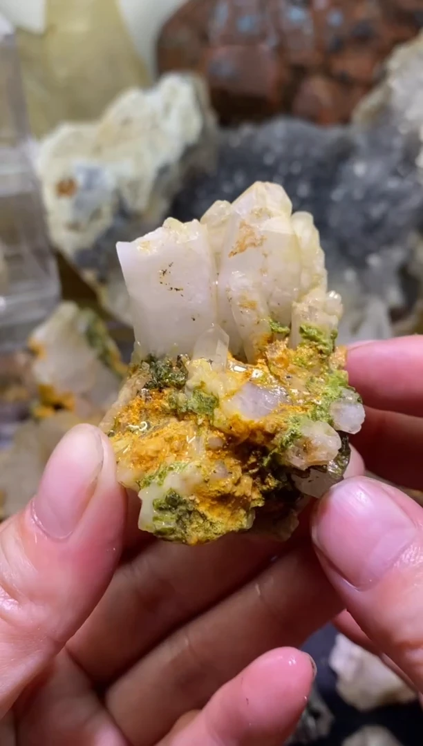 未镶嵌珠宝半成品水晶23号莫奈四川美姑超七花园水晶