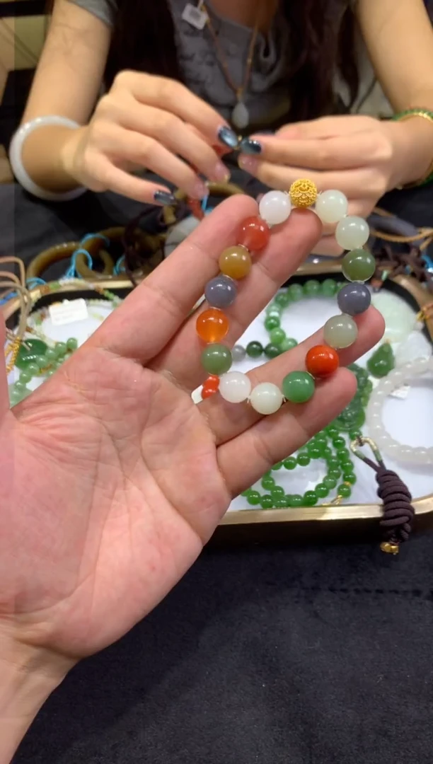 手链未镶嵌和田玉7007797/SH/多样性发/一件