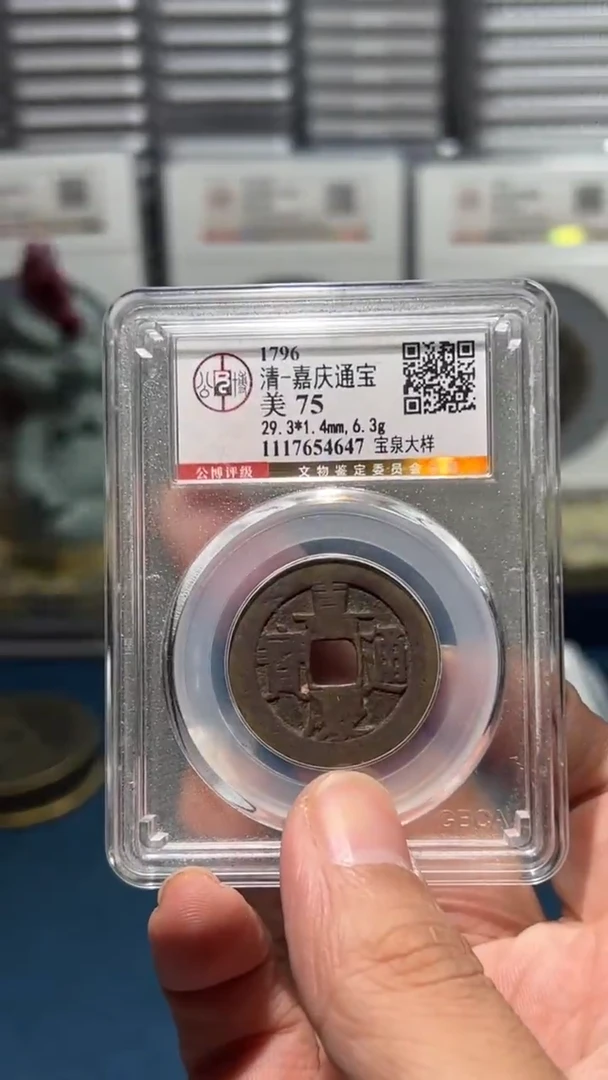 铜J嘉庆宝泉大样75分4647