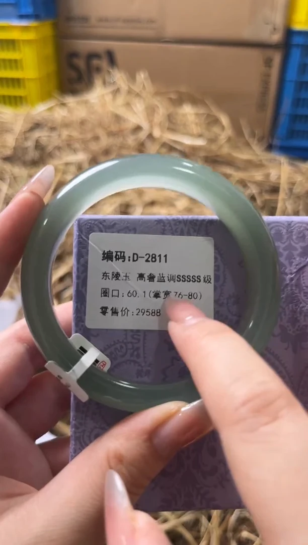 未镶嵌手镯石英质玉D-2811