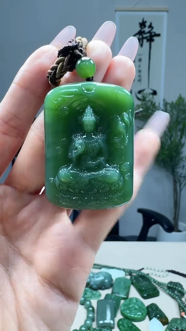 未镶嵌和田玉挂件1