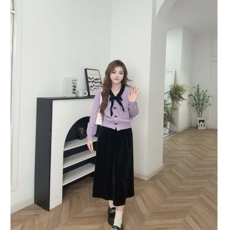 IEF/爱依服2025秋季新款微胖定制时尚显瘦套装