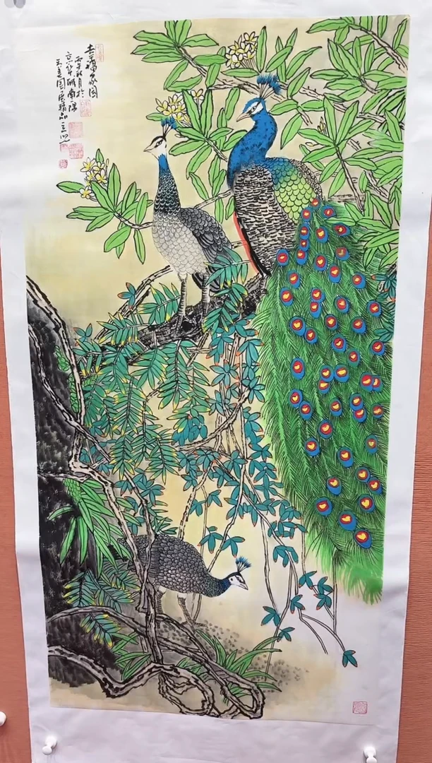 国画师立照老师国画作品