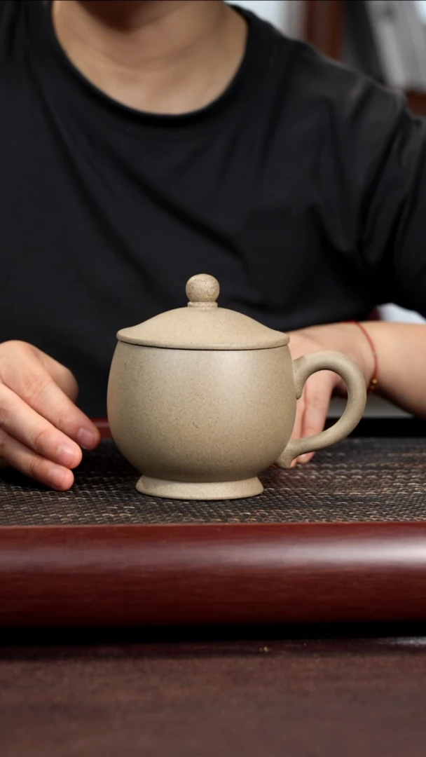 茶杯紫砂尾单微瑕封釉高温老段设计款