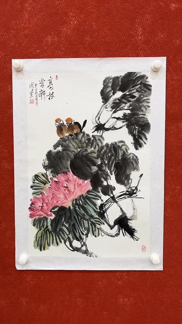 国画9.23优选A-成奎-四尺三开-01