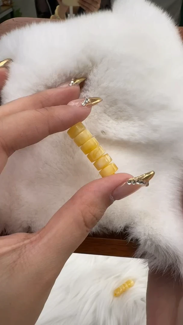 裸石琥珀未镶嵌蜜蜡隔片XD006