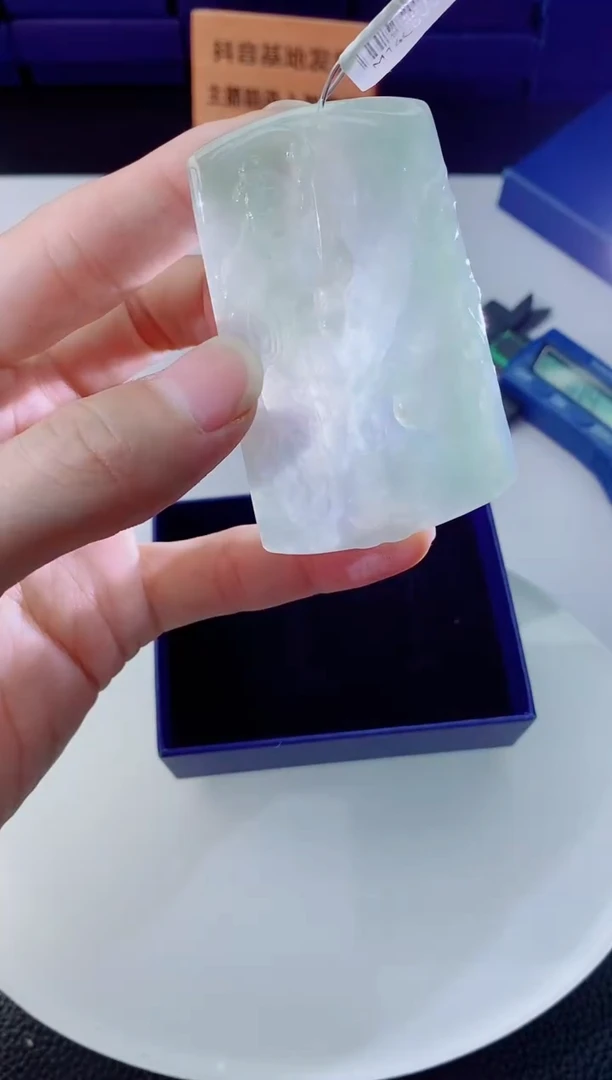 翡翠未镶嵌颈饰        ·