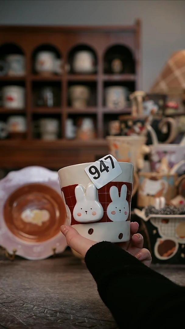 可爱川谷原创陶瓷12.23直播微瑕947