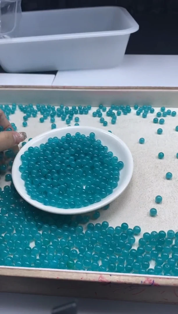 【闪购商品】玛瑙/玉髓颈饰未镶嵌w307高冰天河石6mm*50颗