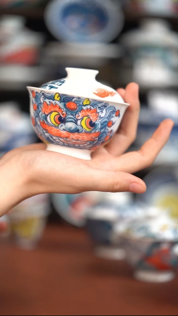 瓷片昨明盖碗（福利价格）