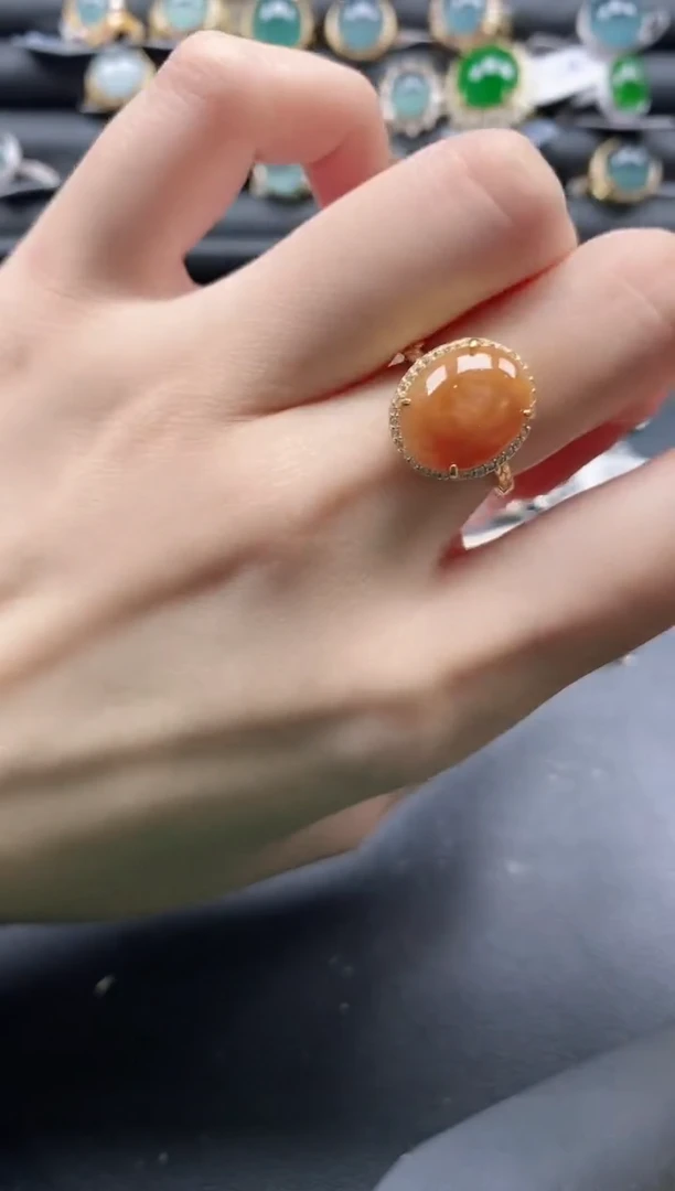 【闪购商品】翡翠戒指银S925镶嵌11111