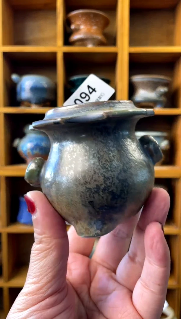 【闪购商品】陶094 内口4【喵喵团圆多肉盆】