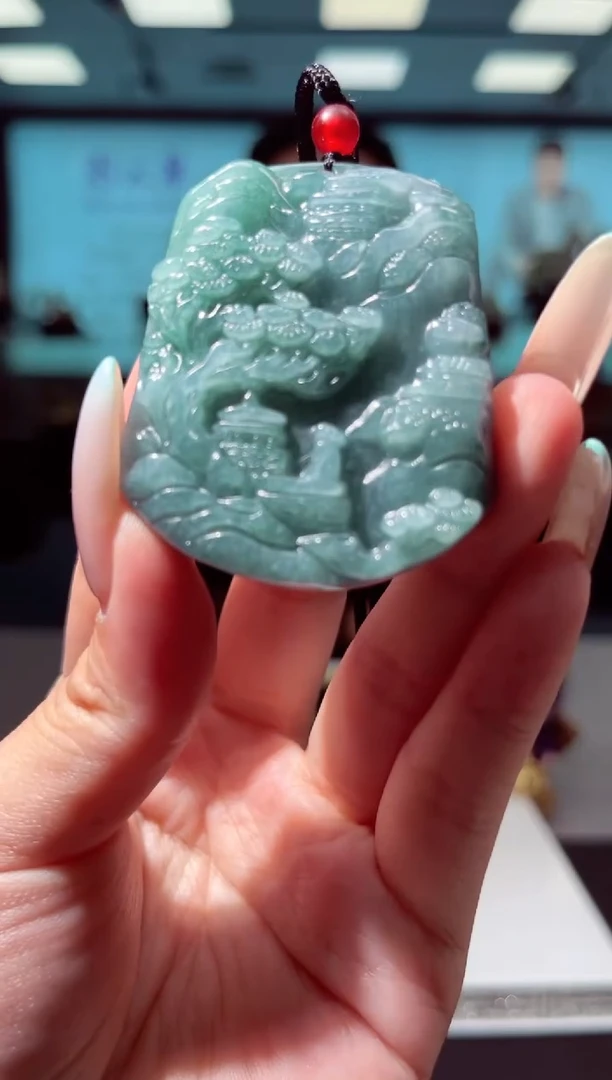 翡翠未镶嵌颈饰N-@@JSZM70608多样性发一