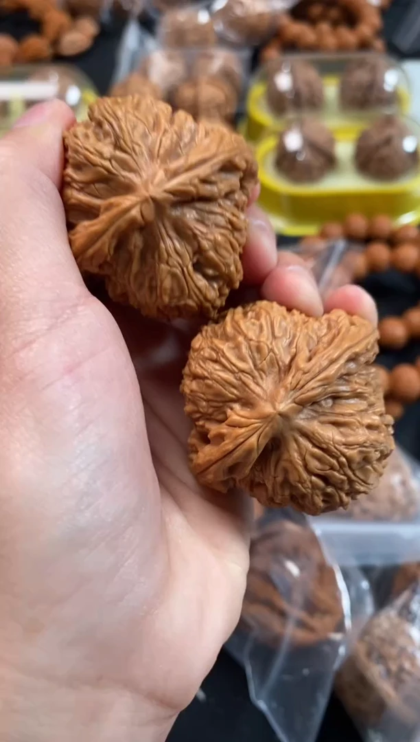 文玩核桃把件南疆石45尺S430