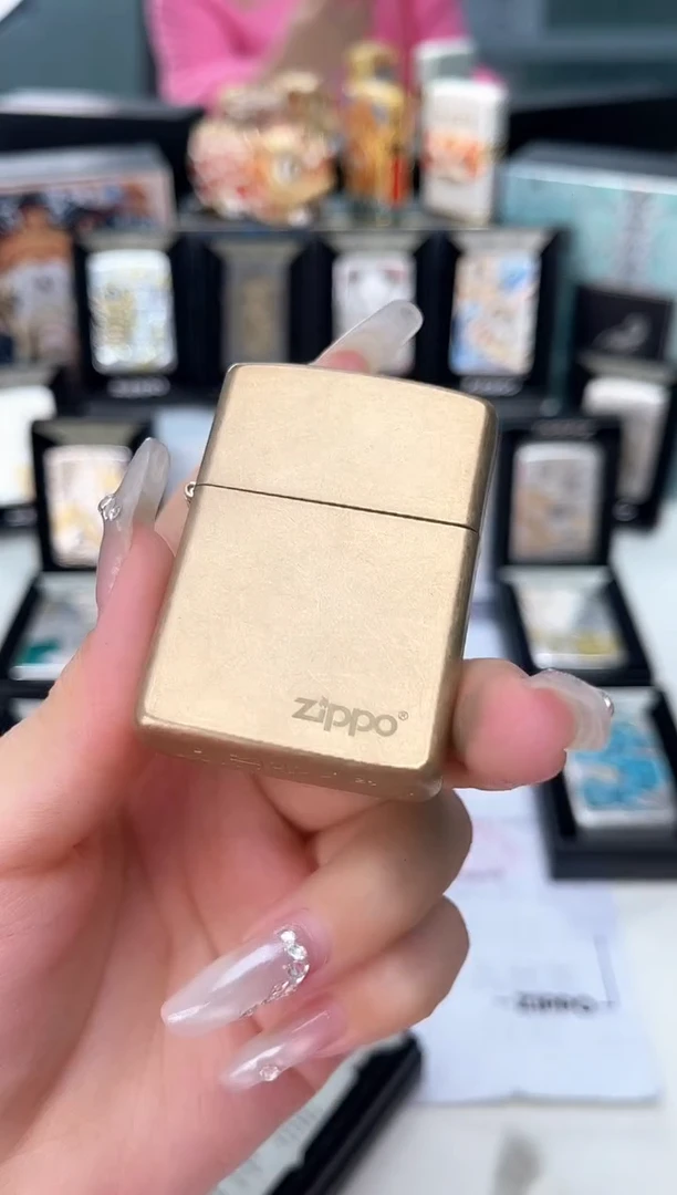 铜Zippo 金花纱 盔甲