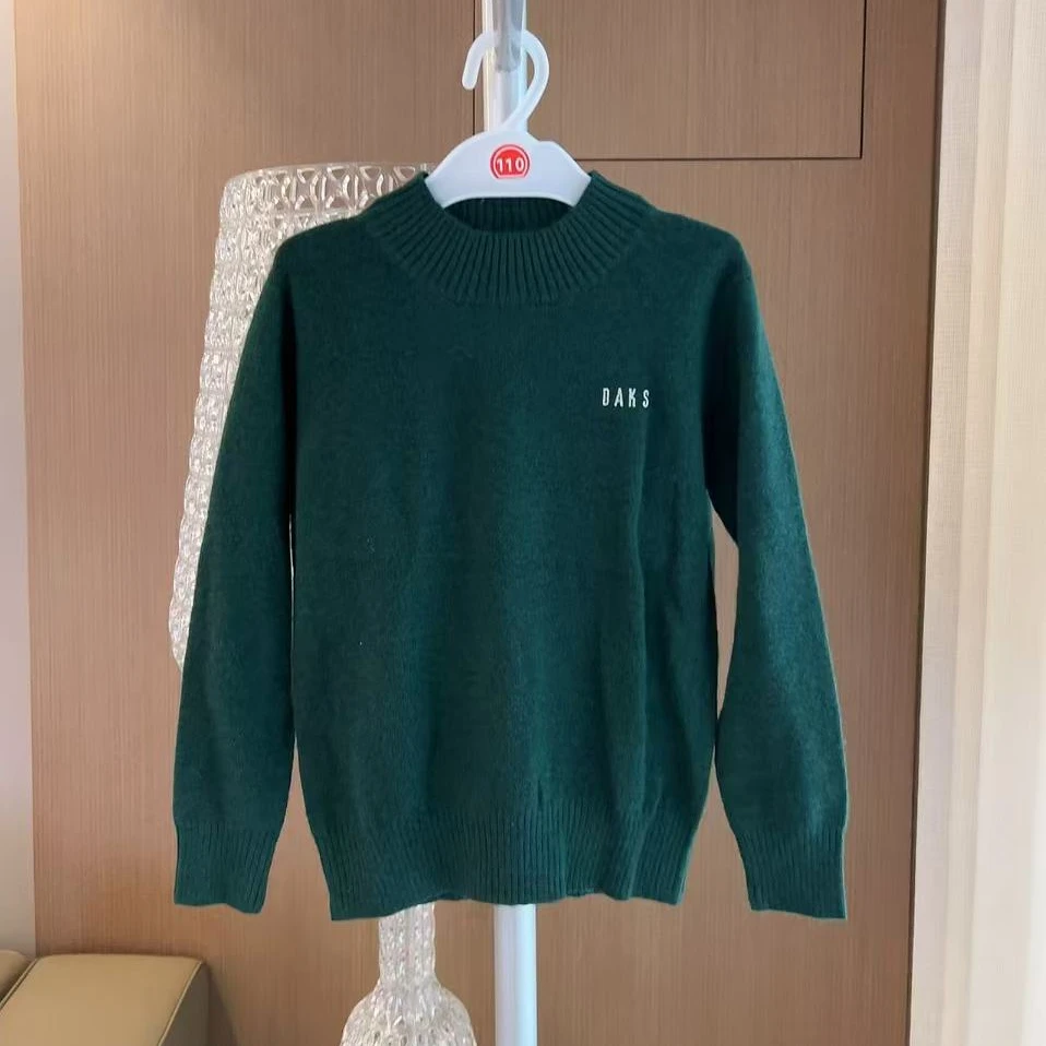 Dak 春秋 三色纯色羊毛衫
