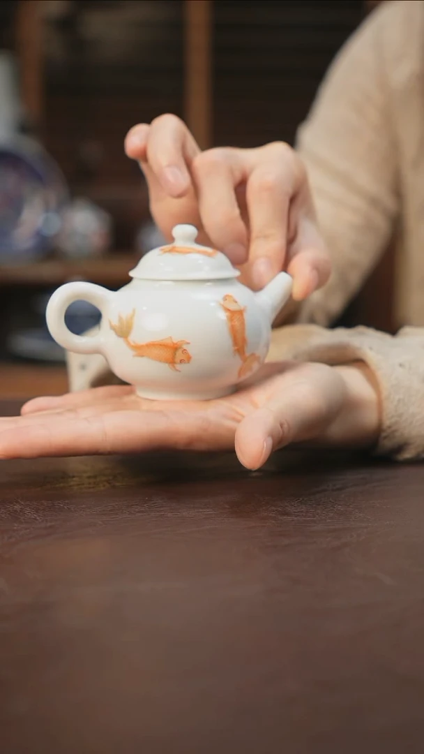 杯景德镇陶瓷杯碗柴烧多人F24