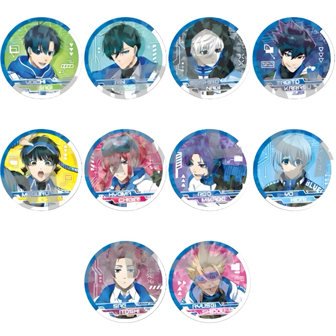 蓝色监狱-AJ2025赛博朋克吧唧蓝锁日谷徽章盲盒（默认代拆）