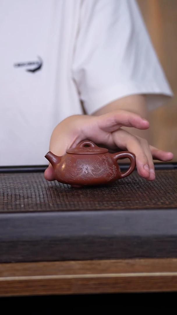 茶壶紫砂宜兴手工原矿紫砂壶001