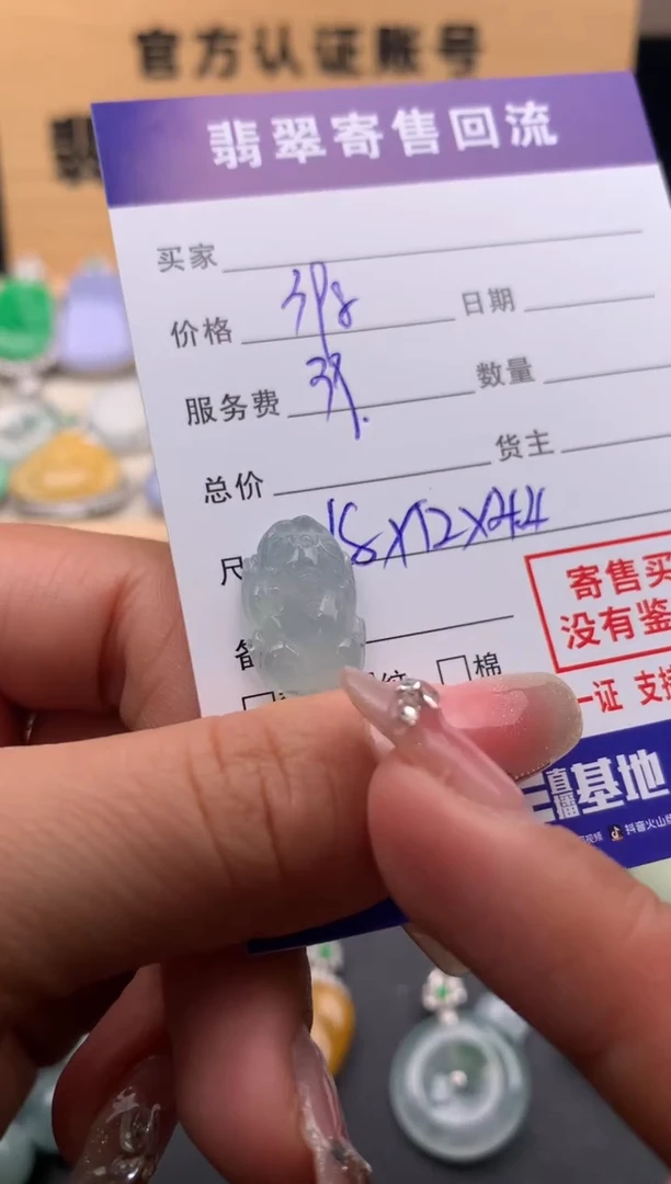 【闪购商品】翡翠颈饰未镶嵌10124326