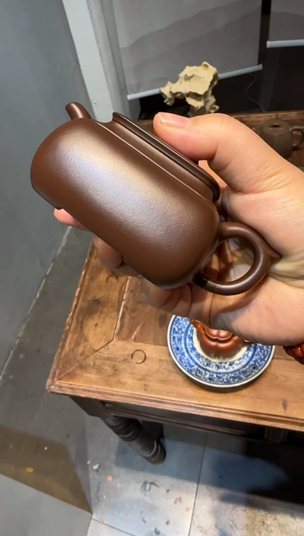 茶壶紫砂我*爷长四方 紫砂壶