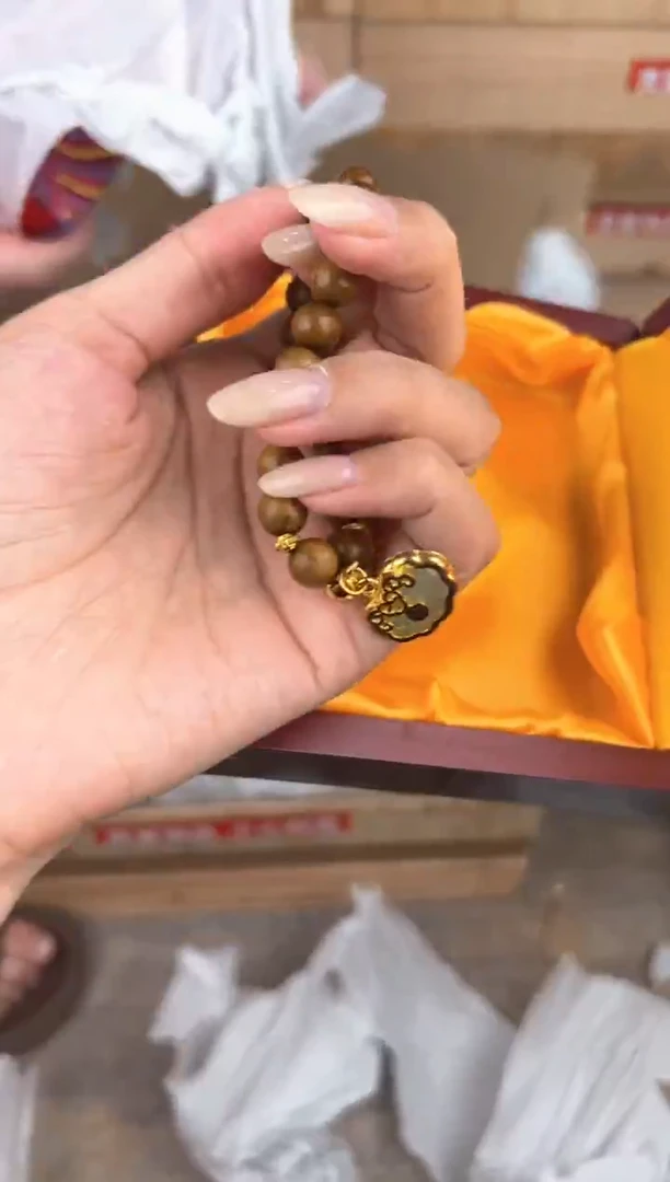 大唐红文玩阁黄金檀木链接@@YS941