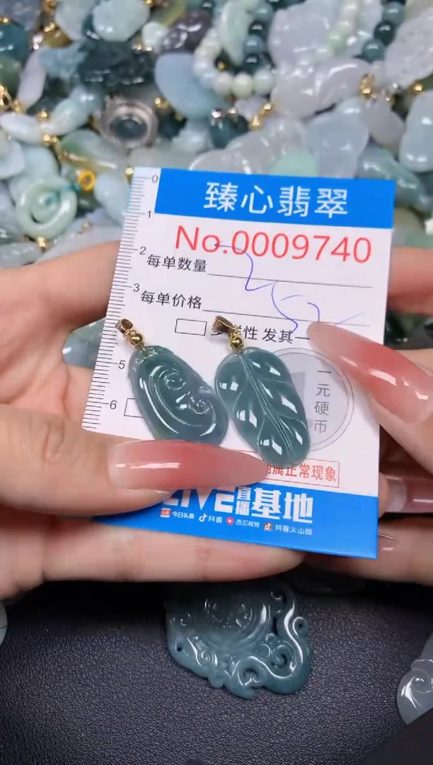 【闪购商品】翡翠颈饰未镶嵌含绳0009740