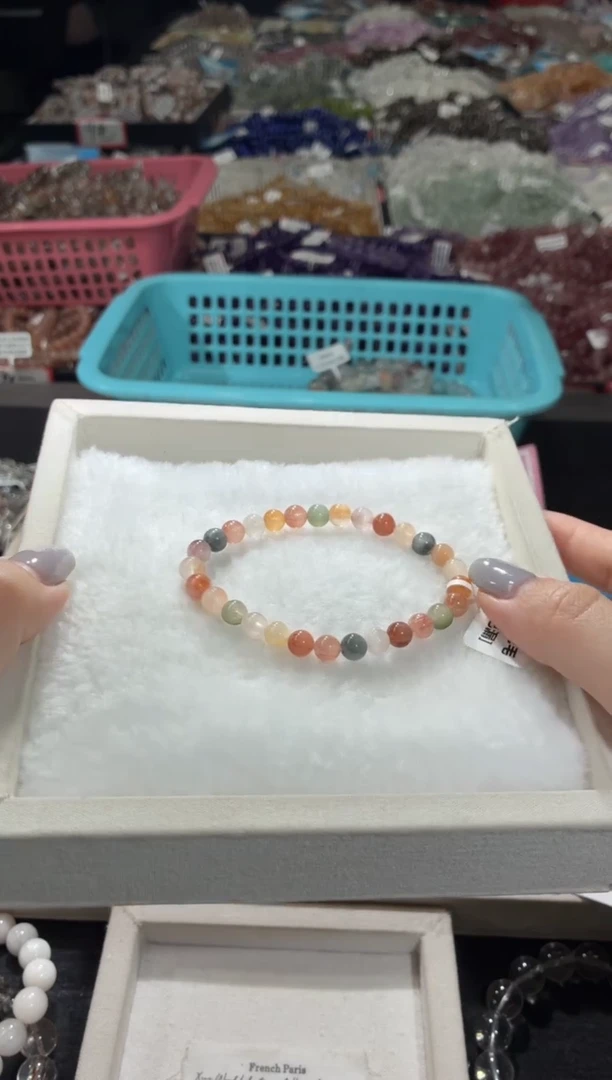 未镶嵌手链水晶185号  多样性发一X  6+