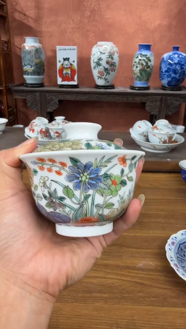 吴义松陶盟手绘陶瓷编码：3043