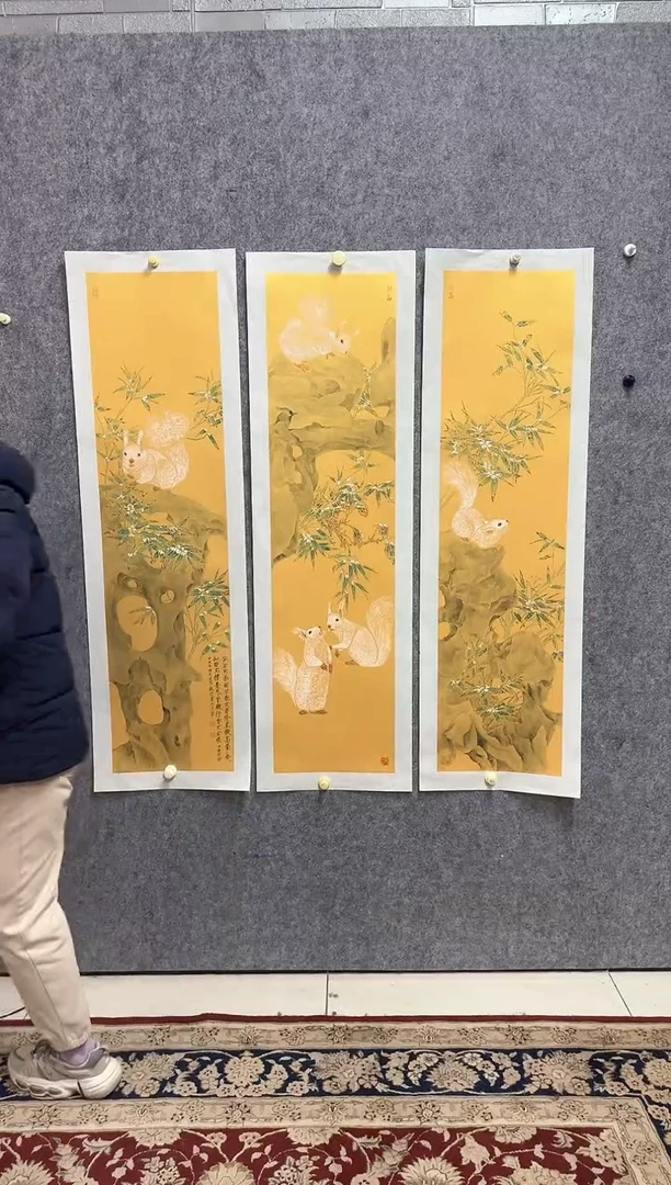 【闪购商品】折扇1裴玲霞书画作品专场