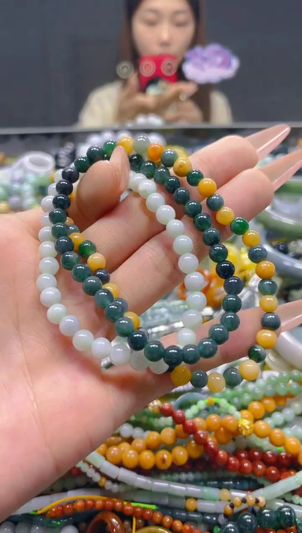 颈饰未镶嵌翡翠5MM