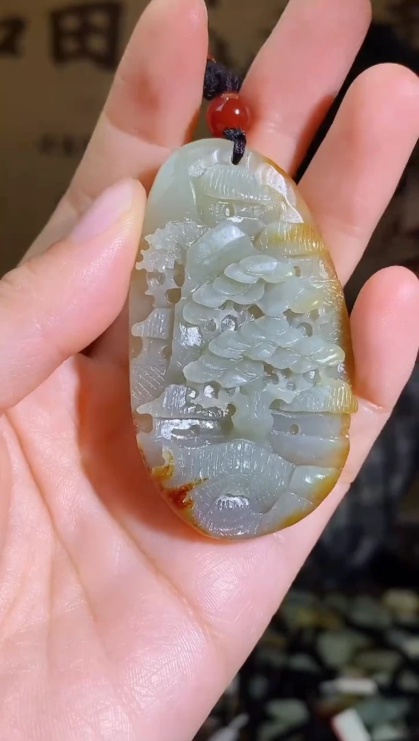颈饰未镶嵌和田玉1